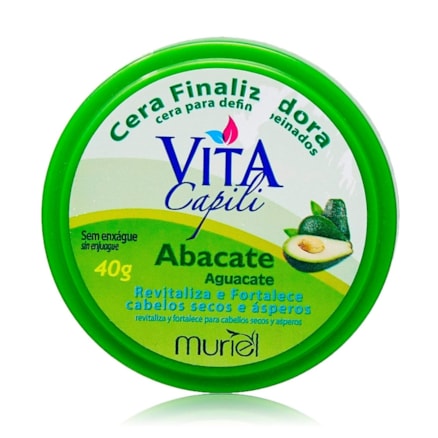 Cera De Cabelo Vita Capili Abacate 40g