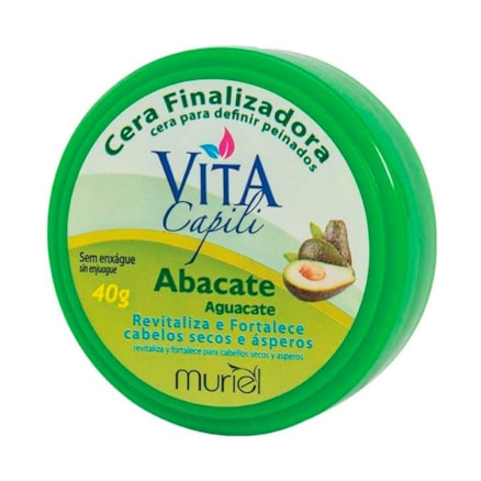 Cera De Cabelo Vita Capili Abacate 40g