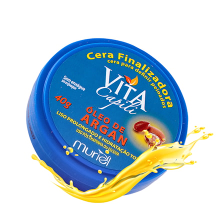 Cera De Cabelo Vita Capili Argan 40g