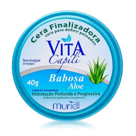 Cera De Cabelo Vita Capili Babosa 40g