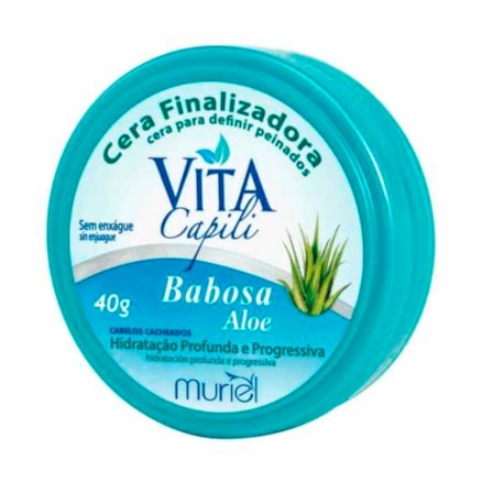 Cera De Cabelo Vita Capili Babosa 40g