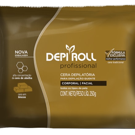 Cera Depi-roll Quente Tradicional 250g