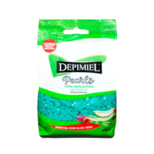 Cera Depilatória Depimiel Vegetal Com Aloe Vera 200g