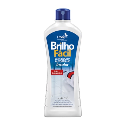 Cera Líquida Brilho Fácil Incolor 750ml