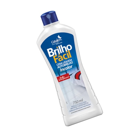 Cera Líquida Brilho Fácil Incolor 750ml