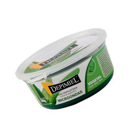 Cera Microondas Depimiel Vegetal Aloe Vera Depilação 200g