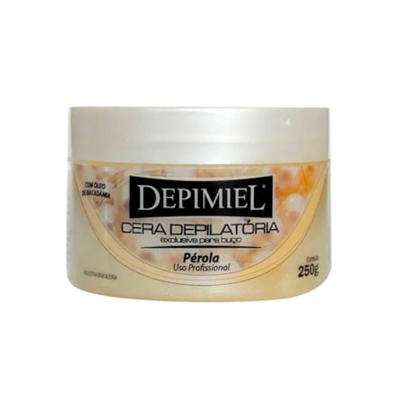 Cera Para Buço Depimiel Pérola 250g