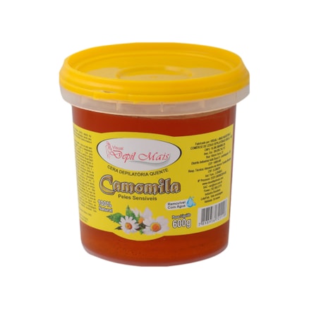 Cera Quente Visual Camomila 600g