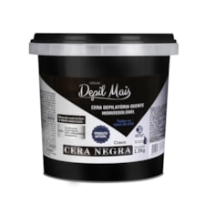 Cera Quente Visual Negra 1,3kg