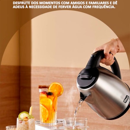 Chaleira eletrica INMA Inox