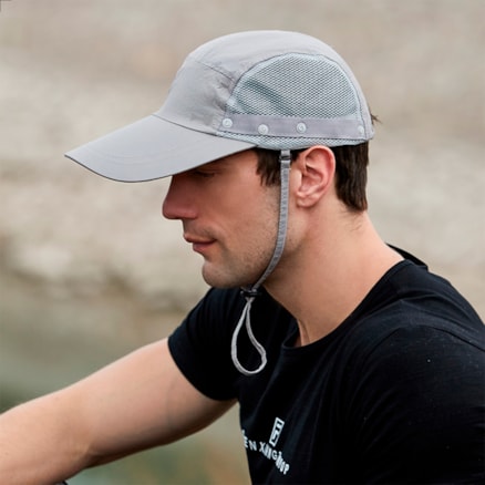 Chapéu Boné Pesca Caça Caminhada Camping Trilha Proteção Solar Pescoço Nuca Rosto Mosquiteiro