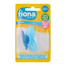 Chupeta Fiona Baby Silicone Azul 80112