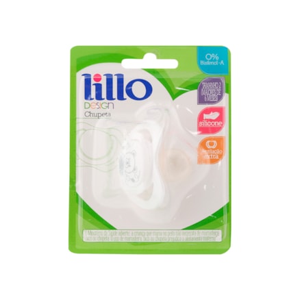 Chupeta Lillo Design Clean Tamanho 2 +6 Meses 607400