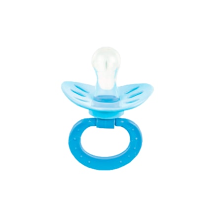 Chupeta Muriel Baby Ventilada Redonda Silicone N° 2 Azul
