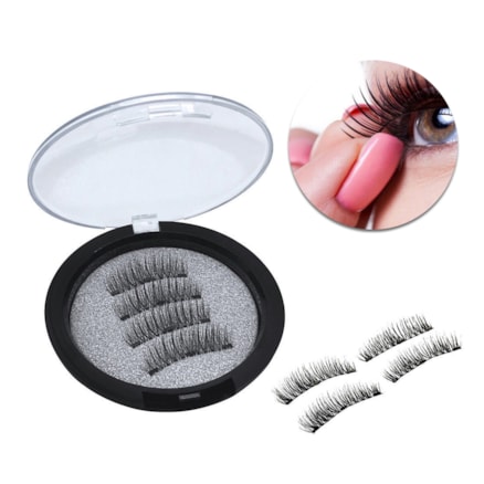 Cílios Postiço Triplo Imã 24p-3 Magnetic Lashes