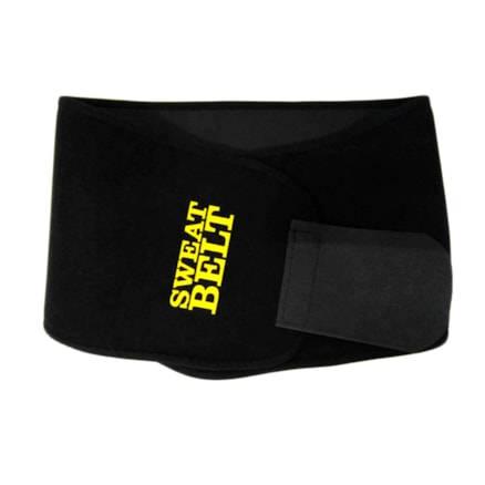 Cinta Abdominal Térmica Ajustável Neoprene Preta Sweet Belt