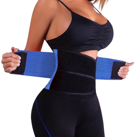 Cinta Modeladora Unissex Azul Shapewear Mod.001 Althor