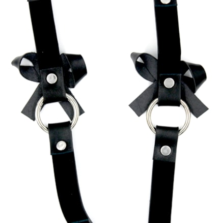 Cinto Bondage Harness Cintura Coxa Couro Sint Lp-071 K.sex