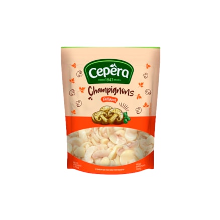 Cogumelo Champignon Em Conserva Fatiado Cepêra 100g