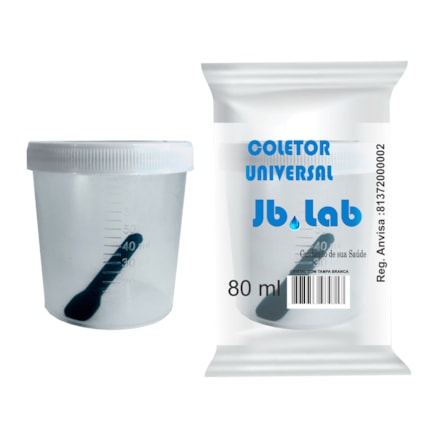 Coletor 3b Universal Cristal 80ml