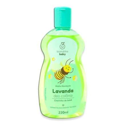 Colônia Infantil Lavanda Baby Biomátika 220ml