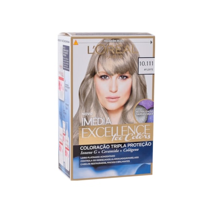 Coloração Creme Imedia Excellence 10.111 Louro Flerte 47g