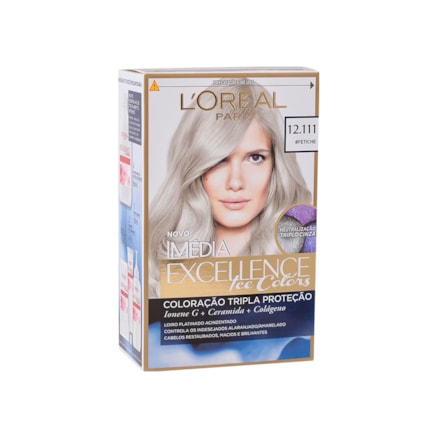 Coloração Creme Imedia Excellence 12.111 Louro Fetiche 47g