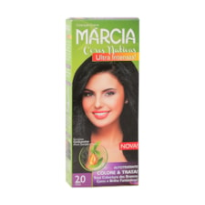 Coloração Márcia Ultra Creme 2.0 Preto Cor Intensa 50g