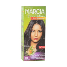 Coloração Márcia Ultra Creme 3.0 Castanho Escuro 50g