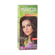 Coloração Márcia Ultra Creme 4.0 Castanho Médio 50g