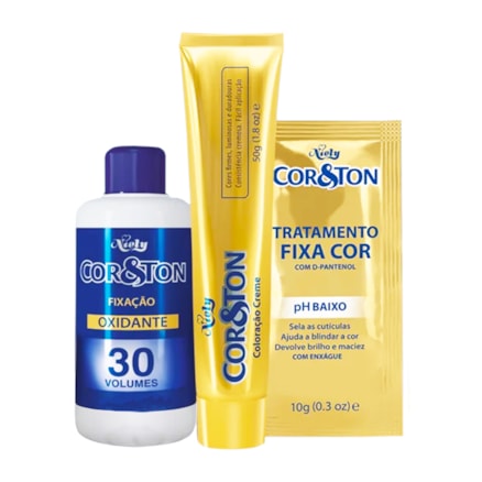 Coloração Niely Cor & Ton 8.3 Louro Claro Dourado 50g