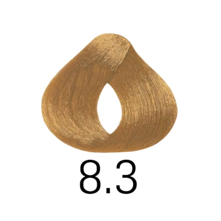 Coloração Niely Cor & Ton 8.3 Louro Claro Dourado 50g