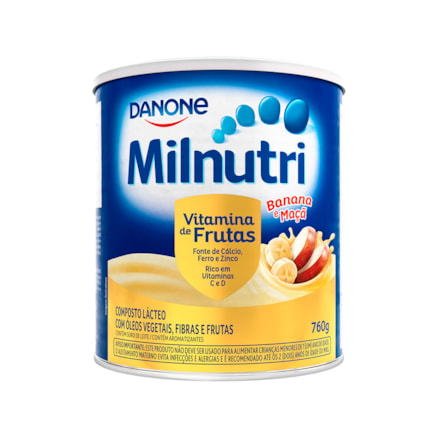 Complemento Alimentar Danone Milnutri Vitamina Frutas 760g