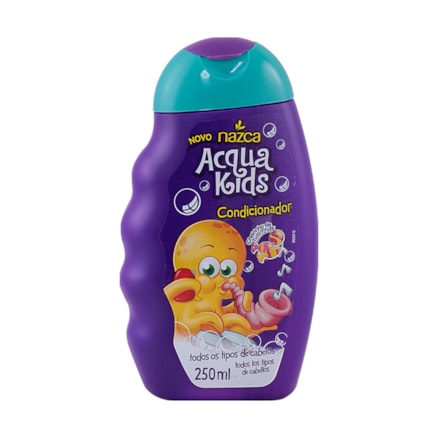 Condicionador Acqua Kids Tutti Frutti Cabelos Macios 250ml