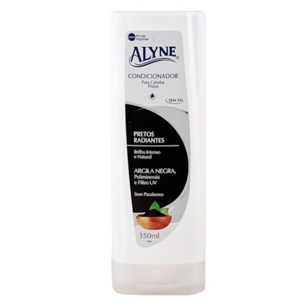 Condicionador Alyne Pretos Radiantes 350ml