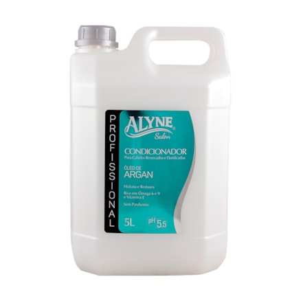 Condicionador Alyne Profissional Argan Suaviza Brilho 5l