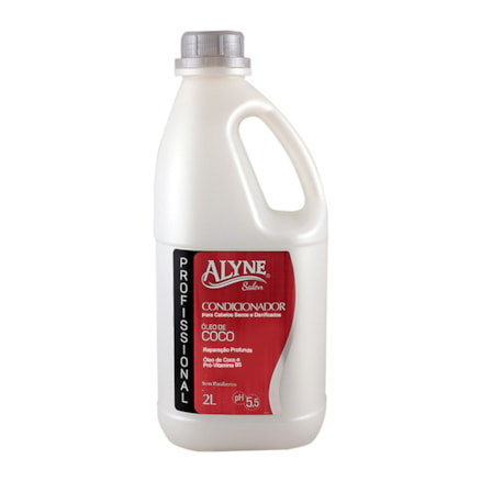 Condicionador Alyne Profissional Coco Suaviza Brilho 2l