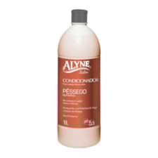 Condicionador Alyne Profissional Pêssego Suaviza Brilho 1l
