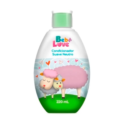 Condicionador Bebê Love Suave Neutro Hipoalergênico 220ml