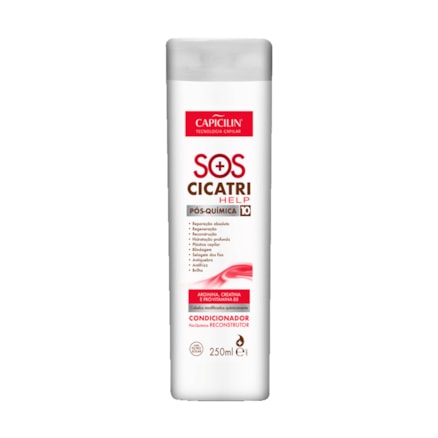 Condicionador Capicilin Sos Cicatri Help Pós Química 250ml