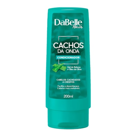 Condicionador Dabelle Hair Cachos Da Onda Gel Babosa 200ml