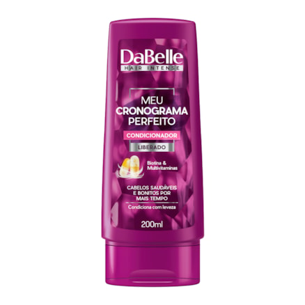 Condicionador Dabelle Hair Meu Cronograma Perfeito 200ml