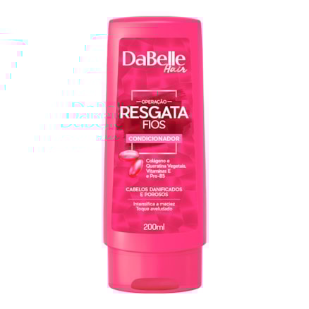 Condicionador Dabelle Hair Resgata Fios Colágeno 200ml