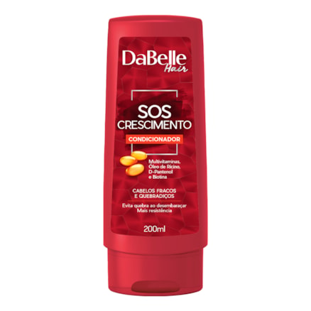 Condicionador Dabelle Hair Sos Crescimento + Resistência 200ml