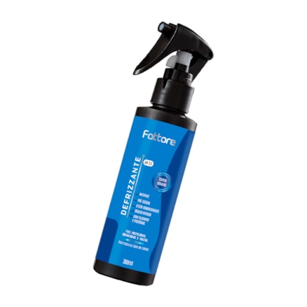 Condicionador Defrizante Spray Termoativo Fattore Pré-escova Brilho Intenso Fios Hidratados 300ml