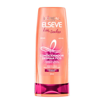 Condicionador Elseve Liso Dos Sonhos 200ml