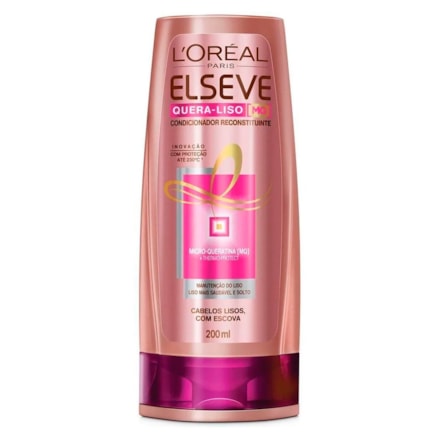 Condicionador Elseve Quera Liso 200ml