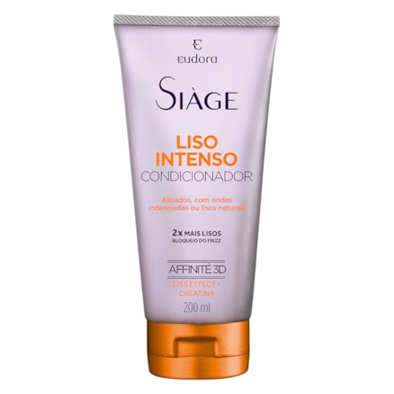 Condicionador Eudora Liso Intenso R 200ml