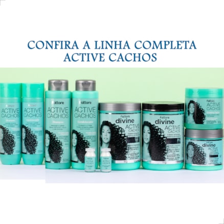 Condicionador Fattore 300ml Tratamento Cronograma Capilar Cabelos Nutrição