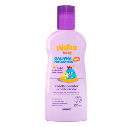 Condicionador Galinha Pintadinha Bebê Calminho 200ml